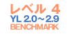 レベル4 YL 2.0～2.9 BENCHMARK